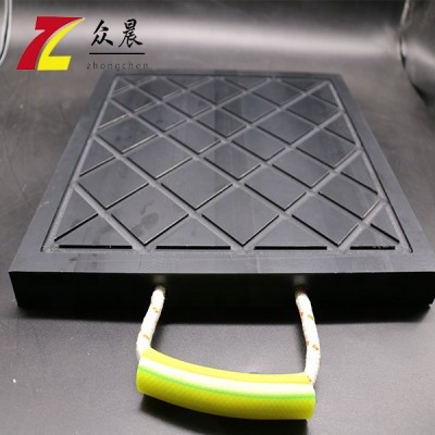 high quality outrigger crane polyethylene anti slip mat